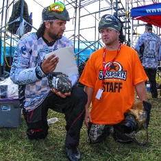 Josh with Dave Bains of Impact